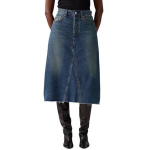 Levi's Premium High-Rise A-Line Decon Skirt 28